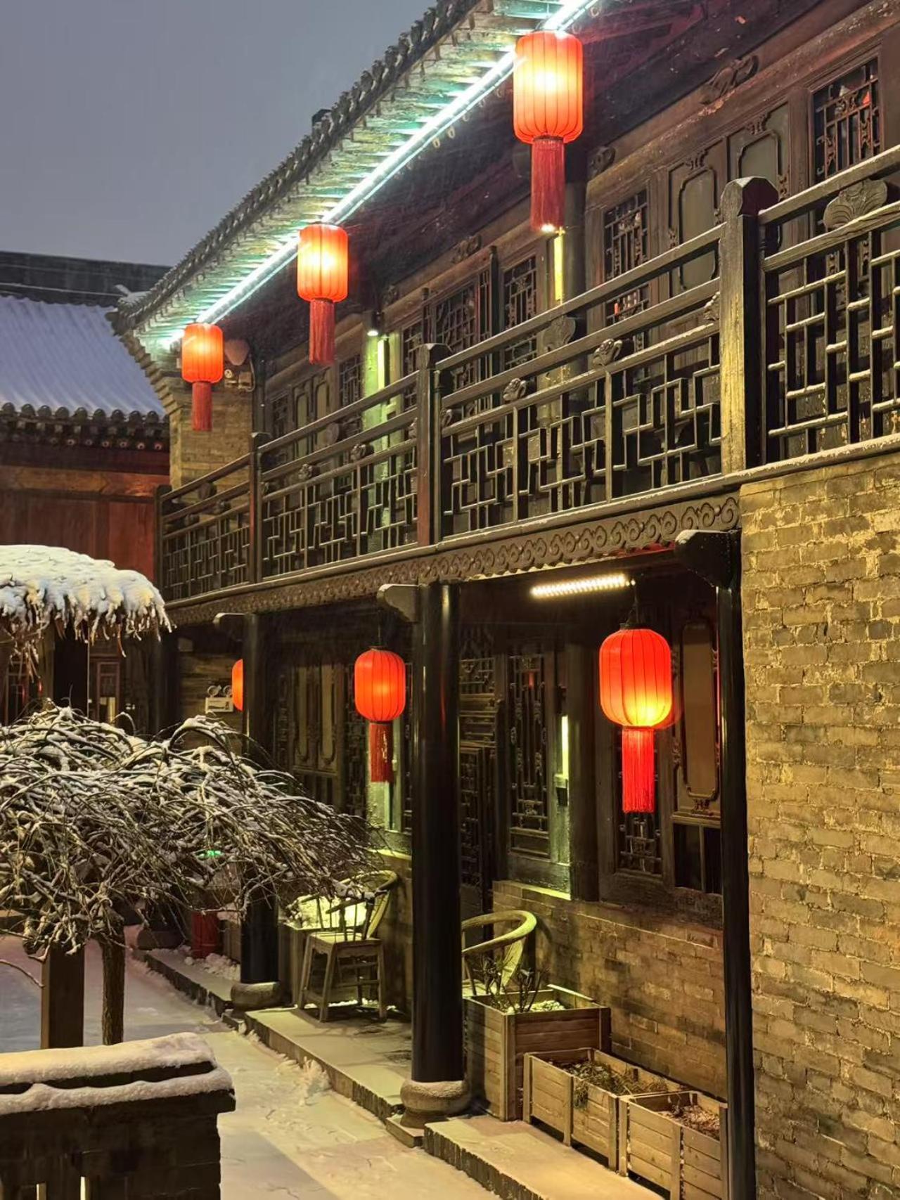 Elsewhere Hotel The Former Residence Of The Draft Bank Pingyao Bagian luar foto