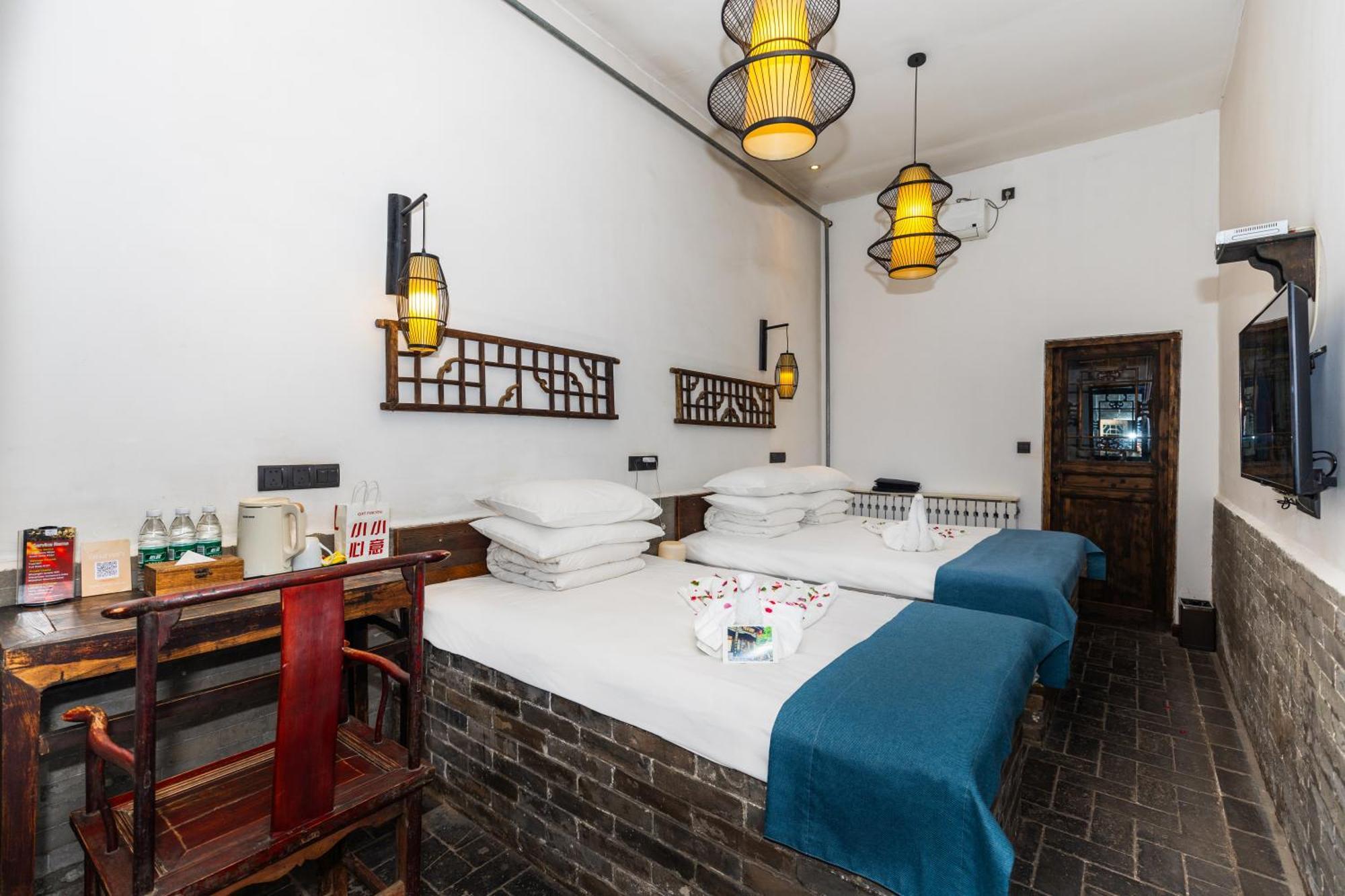 Elsewhere Hotel The Former Residence Of The Draft Bank Pingyao Bagian luar foto